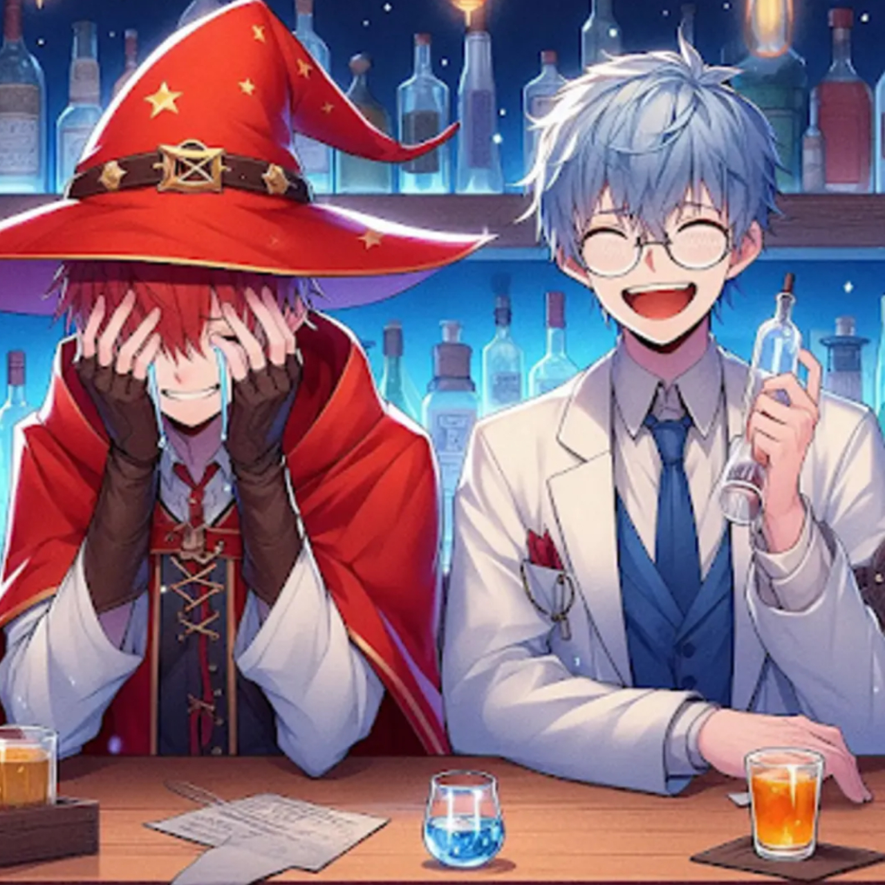 The Heart and the Brain in a Bar